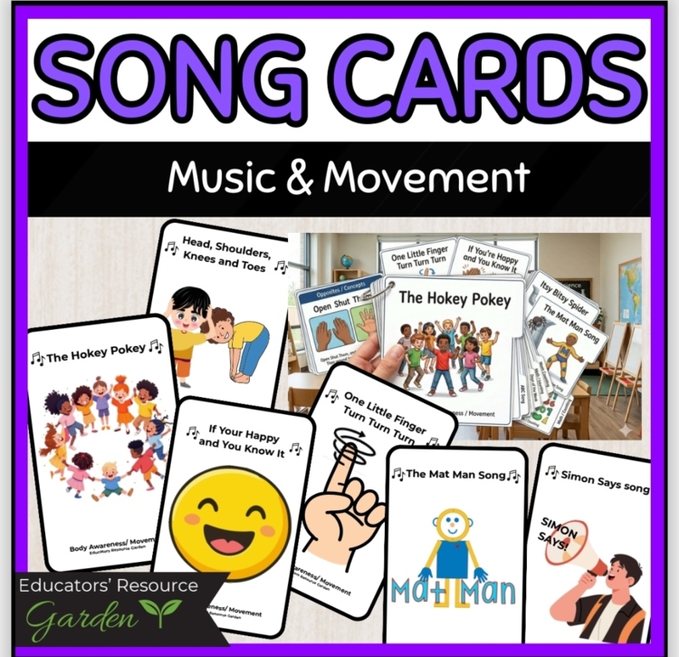 Circle Time Transition Movement Songs Active Learning for Preschool & Pre-K